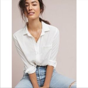 Cloth and Stone shirttail button down shirt